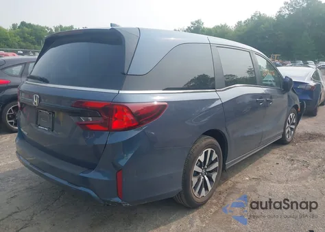 2025 Honda Odyssey Exl из США, поврежденный, VIN 5FNRL6H68SB018745